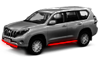 Защита порогов Peugeot Boxer new