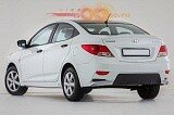 Спойлер лип АТН Hyundai Solaris