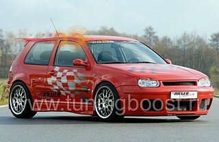 Накладки на пороги Rieger Volkswagen Bora/GOLF 4