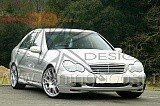 Накладка на передний бампер Rieger Mercedes C-klasse (W203)