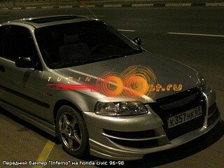 Накладки на фары Honda Civic/Civic Ferio (1996-1998)