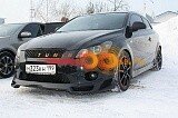 Накладка на передний бампер KIA PROCEED 3D (2007-2010)