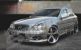 Накладки на пороги WALD Mercedes C-klasse (W203)