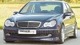 Накладка на передний бампер Mercedes C-klasse (W203)