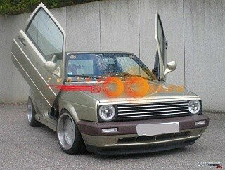 Накладки на фары Volkswagen GOLF 2 (1983-1992)