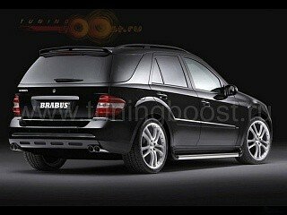 Спойлер на 5-ю дверь BRABUS без стоп-сигнала W164