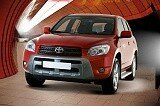 Накладка на передний бампер Dynamic Toyota Rav 4