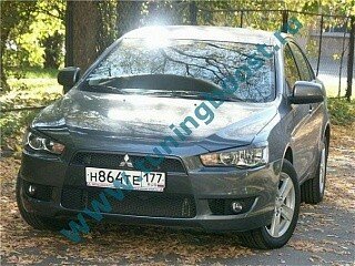 Накладки на фары Mitsubishi Lancer 10 (2007-н.в.)/ Sportback (2008-н.в.)