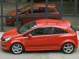 Накладки на пороги OPC line Opel Corsa D (2006-2012)