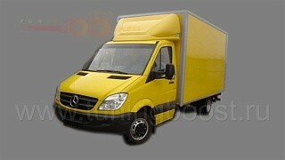 Спойлер/обтекатель (регулируемый) модель 2 Mercedes Sprinter new /Volkswagen Crafter