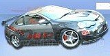 Накладки на пороги "Type M" Integra Coupe (DC5) (2001-2003)