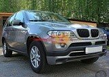 Накладка на передний бампер BMW Х5 Е53 (2003-2007)