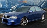 Накладки на пороги MAGNUS Audi A6 (1997-2004)