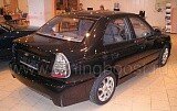 Накладки на пороги Racer Hyundai Accent