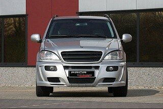 Бампер передний BMP Mercedes ML-Klasse (W163) (1997-2005)