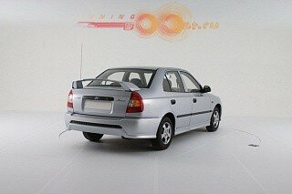 Бампер задний DEMO Hyundai Accent