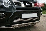 Декоративный элемент в/заборника d 16 ниж. (из 5 трубочек) хром Nissan X-Trail (2011-н.в.)