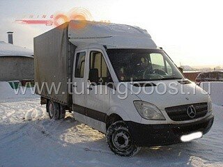 Спойлер/обтекатель на дубль кабину (рег.бол. от нач. кабины) Mercedes Sprinter new/Volkswagen Crafter