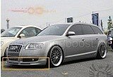 Накладка на передний бампер Audi А6 (2004-2008)