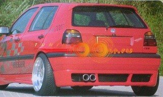 Накладка на задний бампер Rieger Volkswagen GOLF 3 (1991-1997)