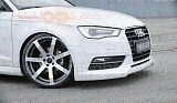 Накладка на передний бампер Ригер Audi A3 (2008-2013)