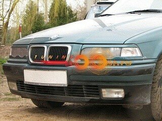 Накладки на фары нижние BMW E36