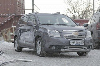 Декоративные элементы воздухозаборника (хром. загл.) d10 Chevrolet Orlando (2010-н.в.)