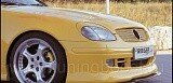 Накладка на передний бампер 3 Mercedes SLK (R170) (1996 - 2004)