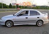 Накладки на пороги STREET Hyundai Accent