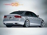 Накладка на задний бампер ABT Audi A4 B8 (2007-н.в.)