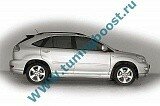 Накладки на пороги Crossfire Lexus RX 2/Toyota Harrier