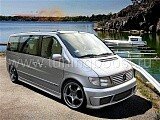 Накладки на пороги R1 Mercedes V-KLASSEN/ VITO (638) (1996- 2003)