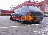 Накладка на задний бампер Rieger Volkswagen GOLF 3 (1991-1997)