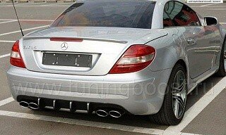 Спойлер GFK Mercedes SLK (R171) (2004- 2011)