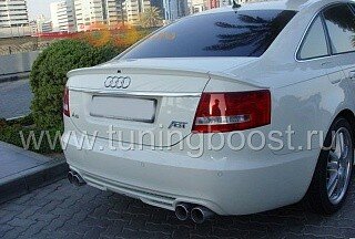 Диффузор заднего бампера Audi А6 С6 (2004-2008)