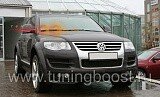 Накладка на передний бампер JE Design Volkswagen Touareg (2008-2010)