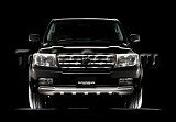 Накладка на передний бампер Goldman для Toyota Land Cruiser 200 (2007-2012)