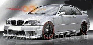 Бампер передний ST2 BMW E46