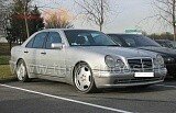 Накладки на пороги AMG Mercedes E-klasse (W210) (1995 - 2002)