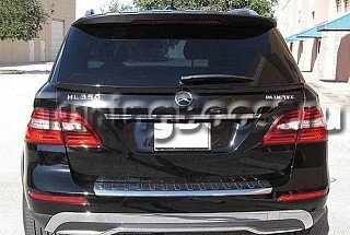 Спойлер AMG Style под стекло Mercedes ML-Klasse (W166)