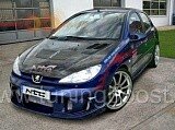 Бампер передний NTC 2 Peugeot 206 (1998-2010)