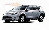 Накладка на передний бампер Nissan Murano (2005-2008)