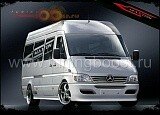 Бампер передний Maxtron 2 Mercedes SPRINTER (2002-2006)