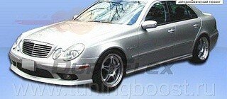 Накладки на пороги AMG Style Mercedes E-klasse (W211)