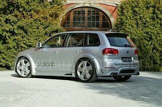 Накладки на пороги JE Design Volkswagen Touareg (2002-2010)