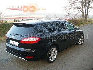 Накладка на задний бампер TITANIUM - универсал Ford MONDEO IV (2006-н.в.)